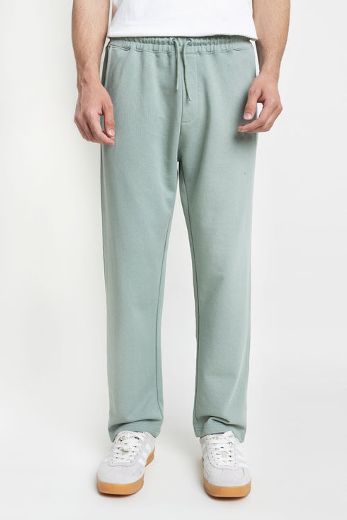 The Olive Straight Fit Trousers