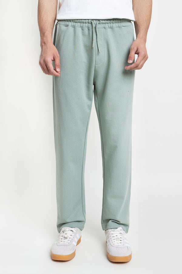 The Olive Straight Fit Trousers