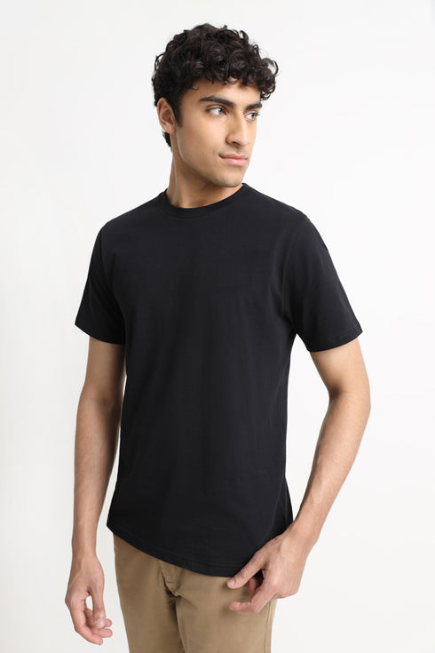 The Black Regular Fit T-Shirt