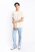 The Beige Regular Fit T-Shirt