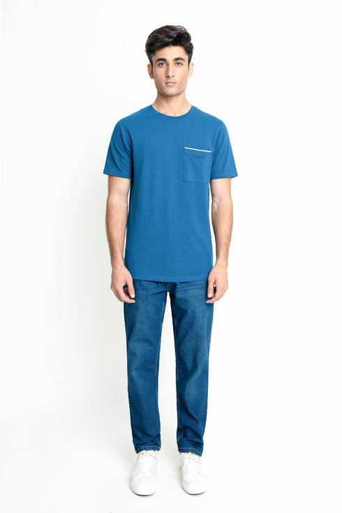 The Teal Regular Fit T-Shirt