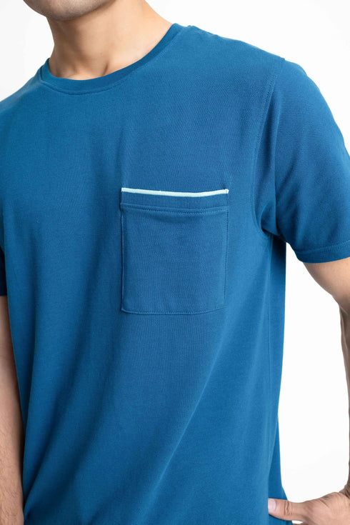 The Teal Regular Fit T-Shirt