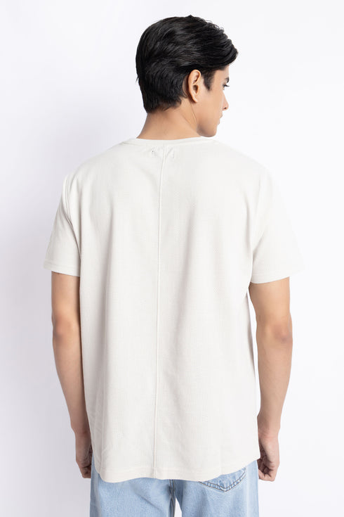 The Beige Regular Fit T-Shirt