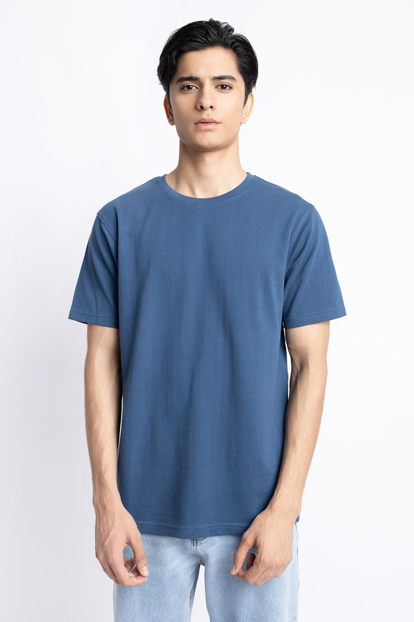 The Navy Blue Regular Fit T-Shirt