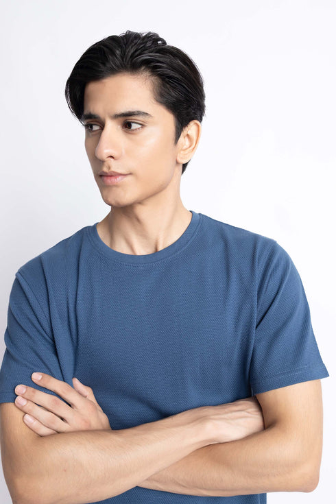 The Navy Blue Regular Fit T-Shirt