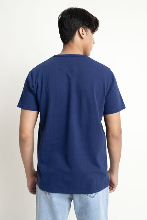 The Navy-Blue Henley
