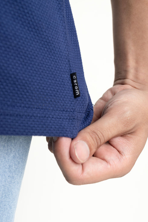 The Navy-Blue Henley