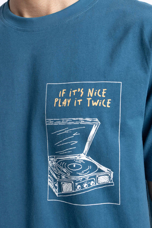 The Teal Regular Fit T-shirt