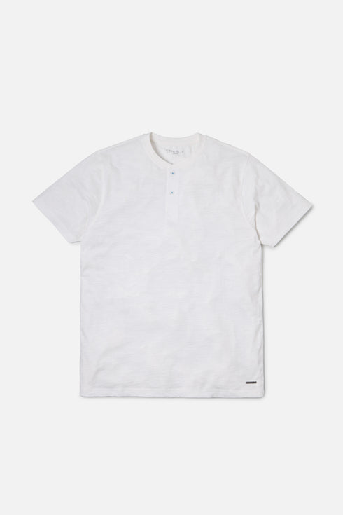 The White Regular Fit Henley