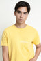 The Yellow Regular Fit T-Shirt