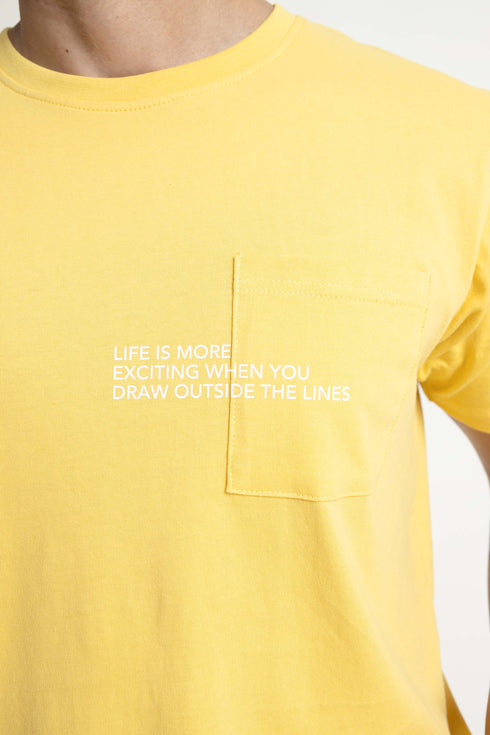 The Yellow Regular Fit T-Shirt