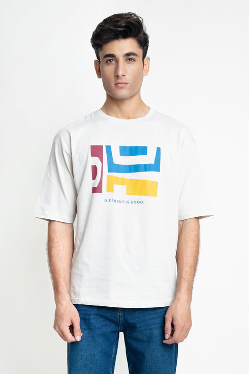 The Oversized Abstract T-Shirt