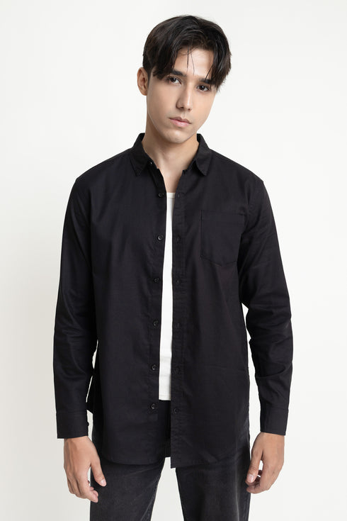 The Black Regular Fit Shirt
