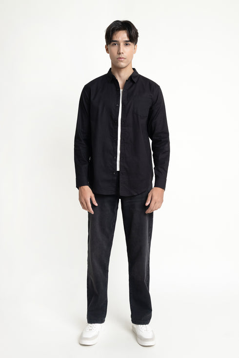 The Black Regular Fit Shirt