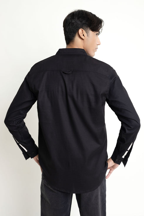 The Black Regular Fit Shirt