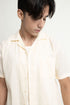 The Beige Classic Fit Cuban Collar Shirt