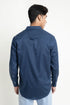 The Navy Blue Regular Fit Shirt