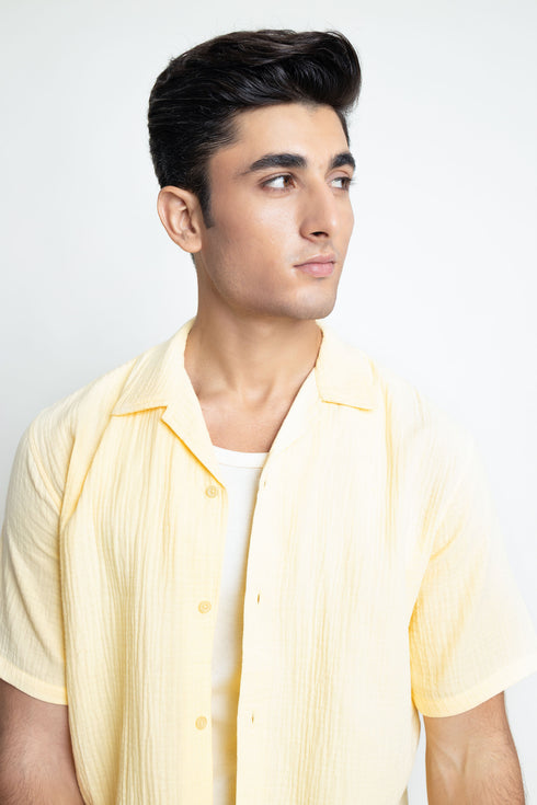The Sunlight Classic Fit Cuban Collar Shirt