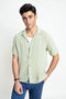 The Olive Classic Fit Cuban Collar Shirt