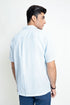 The Ice Blue Classic Fit Cuban Collar Shirt