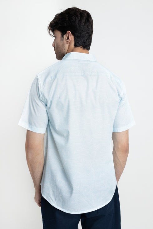 The Cool Blue Regular Fit Shirt