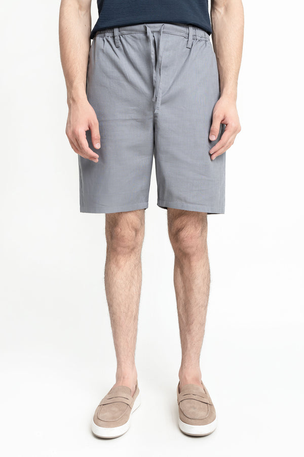 The Grey Regular Fit Shorts