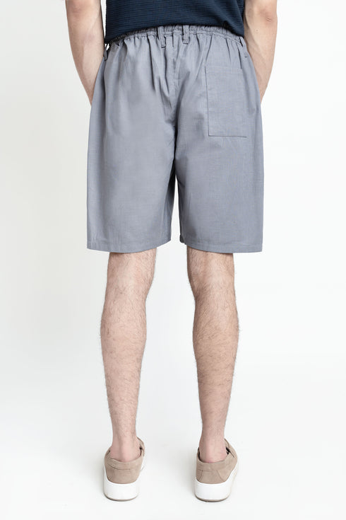 The Grey Regular Fit Shorts