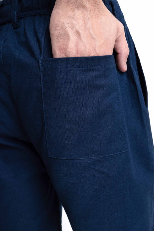 The Navy Regular Fit Shorts