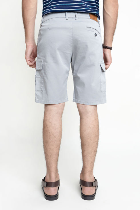 The Grey Cargo Shorts