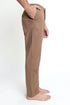 The Cedarwood Brown Tapper Fit Trousers