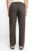 The Cocoa Brown Loose Fit Linen Cargos