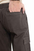 The Cocoa Brown Loose Fit Linen Cargos