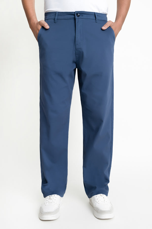 The Blue Loose Fit Chinos