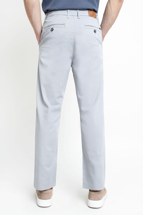 The Grey Tapered Fit Chinos