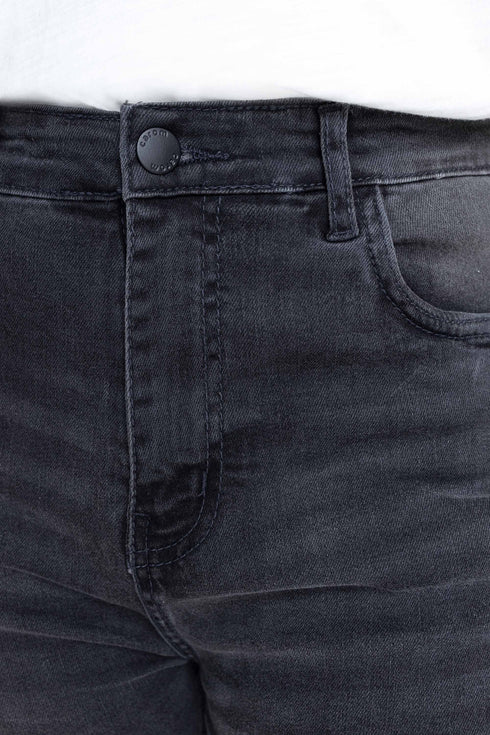 The Charcoal Straight Fit Jeans