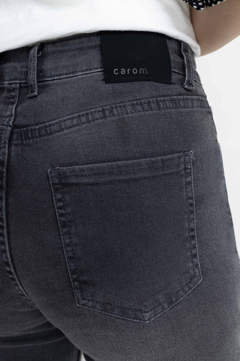 The Charcoal Straight Fit Jeans