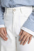 The Wide Leg White Jeans