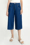 The Denim High-Rise Culottes