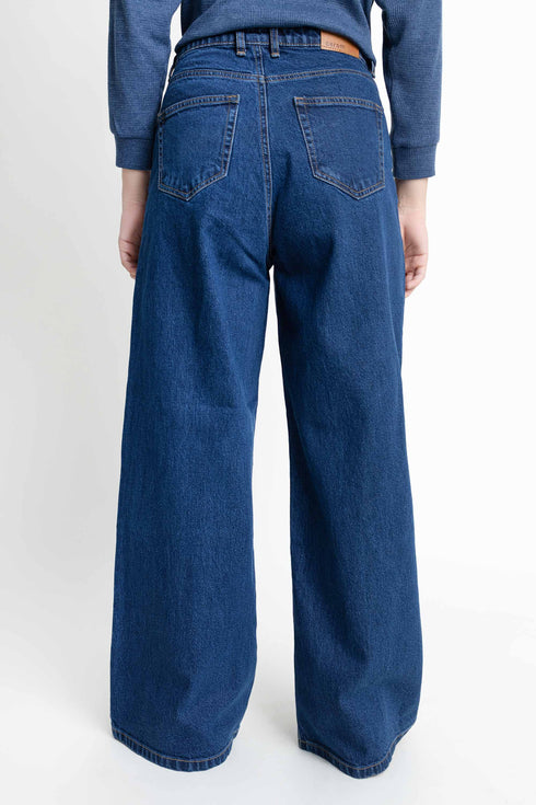 The Wide Leg Dark Wash Jeans