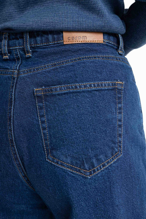 The Wide Leg Dark Wash Jeans