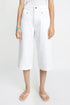 The White High-Rise Culottes