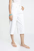 The White High-Rise Culottes