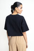 The Black Boxy Crop T-Shirt