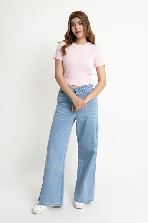 The Embellished Baby Tee