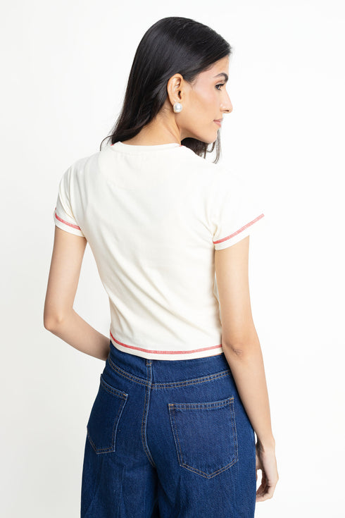The Fitted Cherry Baby T-Shirt