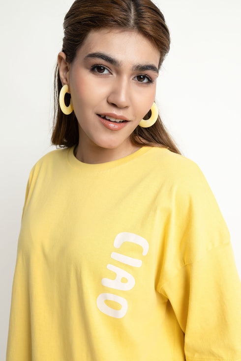 The Yellow Oversized T-Shirt