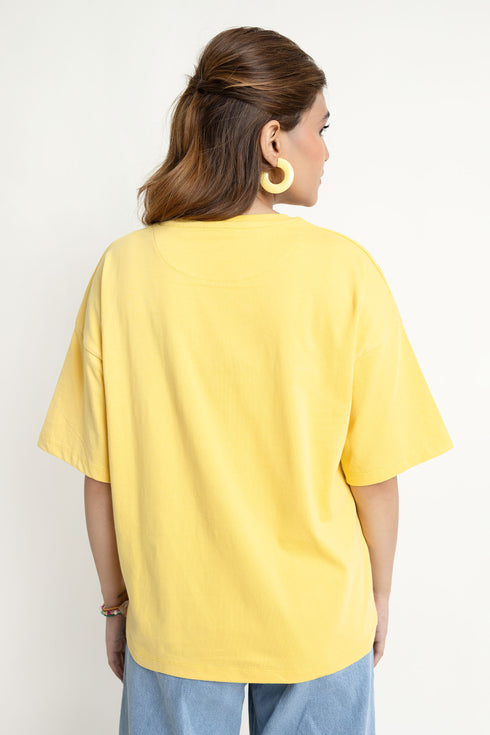 The Yellow Oversized T-Shirt