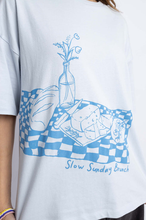 The Sunday Brunch Oversized T-Shirt