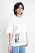 The White Oversized Graphic T-shirt