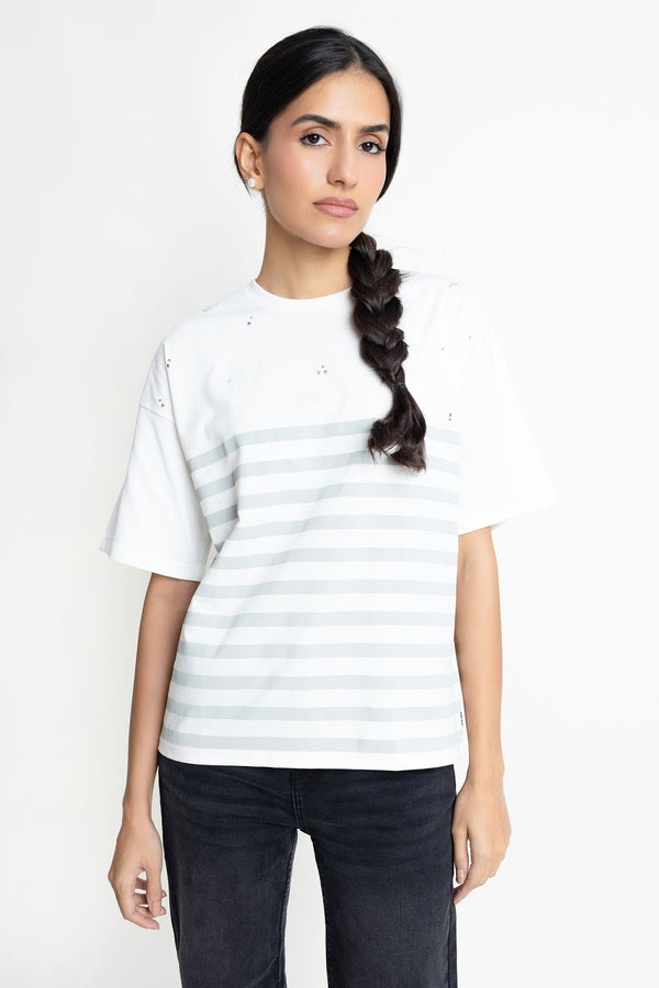 The Embellished Oversized T-Shirt